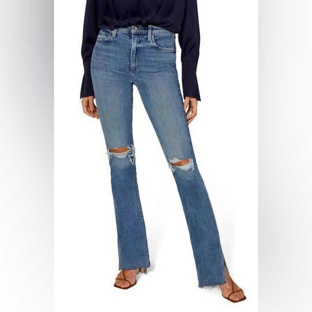 Favorite Daughter Valentina High Rise Jeans with Side Slit